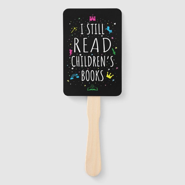 Ich lese noch Kinderbücher I Fächer (Vorderseite)