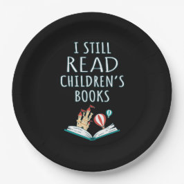 Ich lese noch Kinderbücher II Pappteller