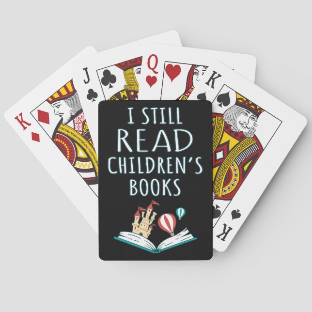 Ich lese noch Kinderbücher II Spielkarten (Rückseite)