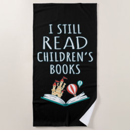 Ich lese noch Kinderbücher II Strandtuch