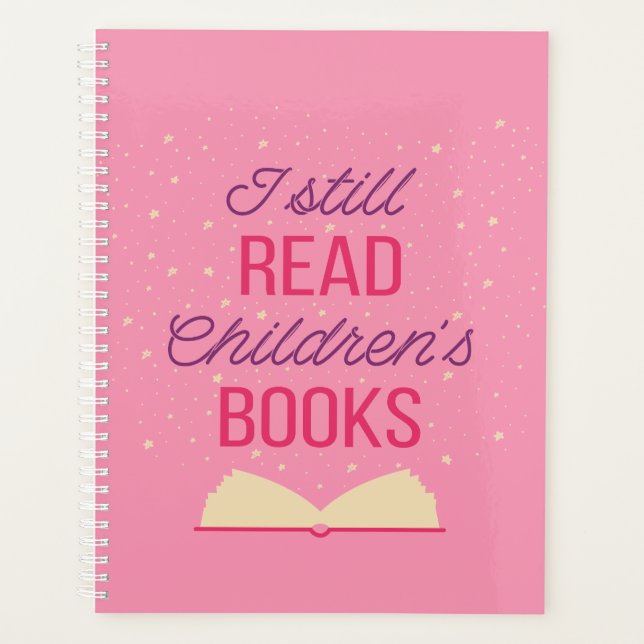 Ich lese noch Kinderbücher III Planer (Vorderseite)