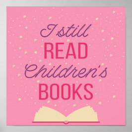 Ich lese noch Kinderbücher III Poster