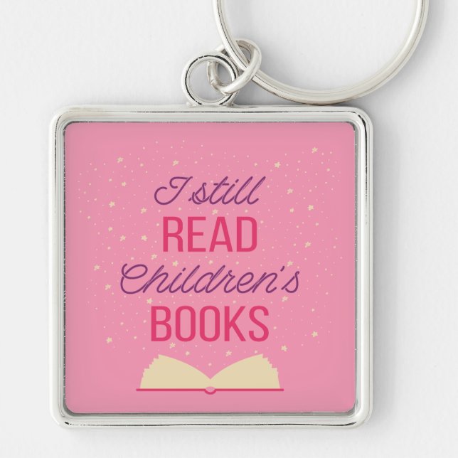 Ich lese noch Kinderbücher III Schlüsselanhänger (Vorne)