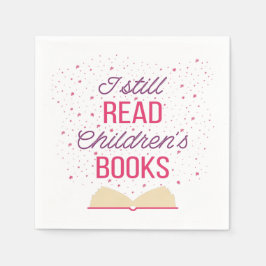 Ich lese noch Kinderbücher III Serviette