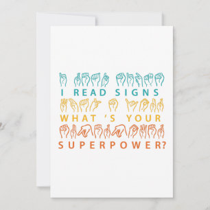 Ich lese Signs Was ist deine Superpower-Signatur-S