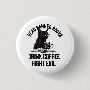Ich lese verbotene Bücher Lover BookWurm-Liebe ver Button