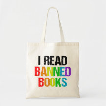 Ich lese verbotene Bücher Regenbogen
