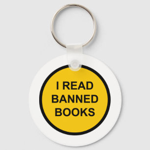 Ich lese verbotene Bücher Schlüsselanhänger