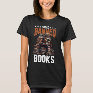 Ich lese verbotene Bücher _- — T-Shirt