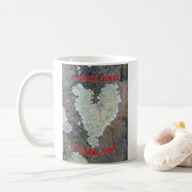 Ich Lichen Sie wirklich. Kaffeetasse (Mit Donut)