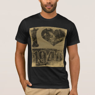 Ich liebe 1940 - Vintage T-Shirt