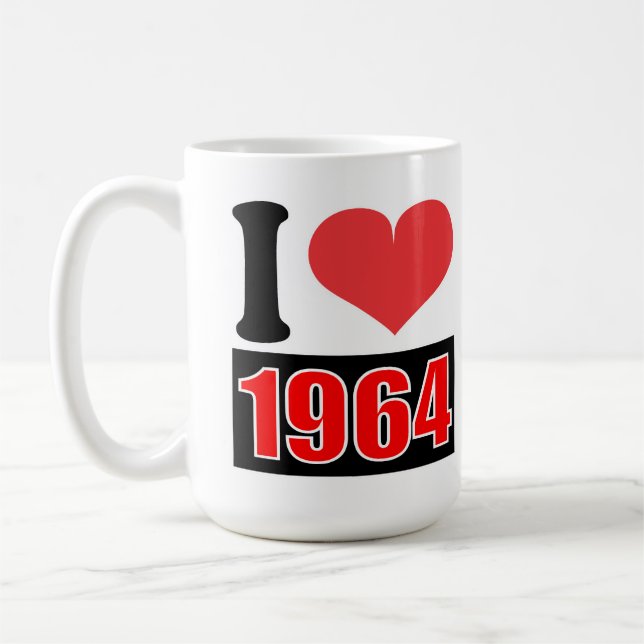 Ich liebe 1964 - Tassen (Links)