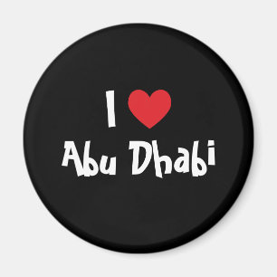 Ich liebe Abu Dhabi Magnet