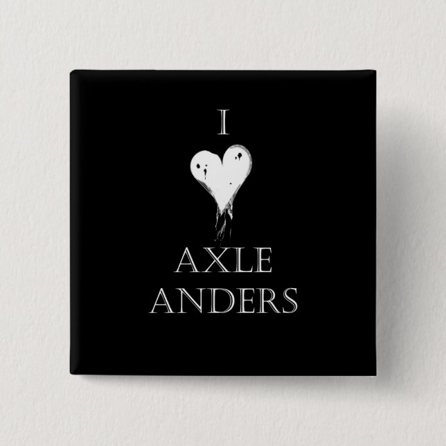 "Ich Liebe Achsen-Anders" Button (Vorderseite)