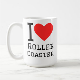 Ich liebe Achterbahn Kaffeetasse