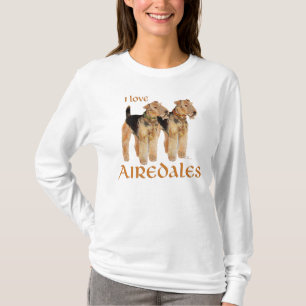 Ich liebe Airedales T-Shirt