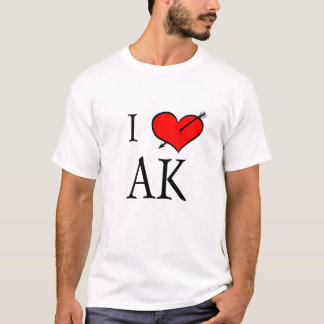 Ich liebe Alaska T-Shirt