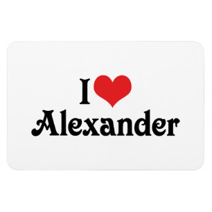 Ich liebe Alexander Magnet