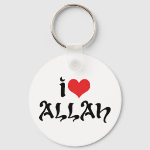 Ich Liebe Allah Schlüsselanhänger