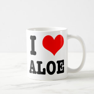 ICH LIEBE ALOE KAFFEETASSE