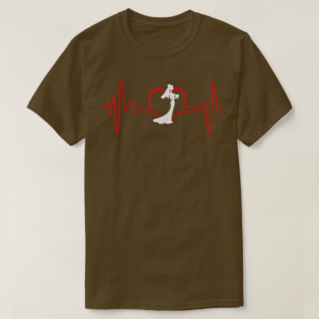 Ich Liebe als Braut T-Shirt (Design vorne)