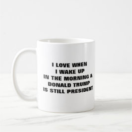 ICH LIEBE, ALS ICH WECKTE KAFFEETASSE