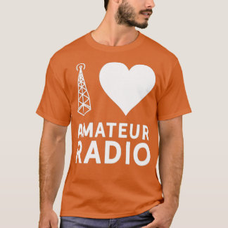 Ich liebe Amateurfunk-Ham-Service-Operator T-Shirt