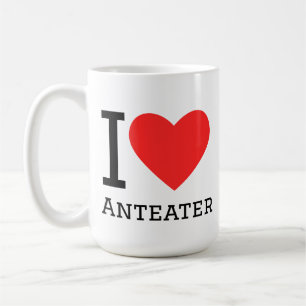Ich liebe Ameisenbär Kaffeetasse