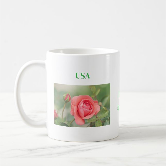 Ich liebe Amerika. Kaffeetasse (Links)