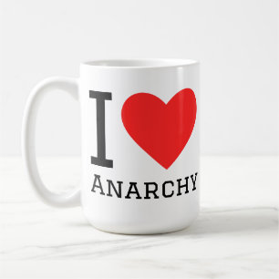 Ich liebe Anarchie Kaffeetasse