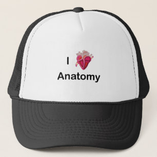 Ich Liebe Anatomie mit menschlichem Herzen! Truckerkappe