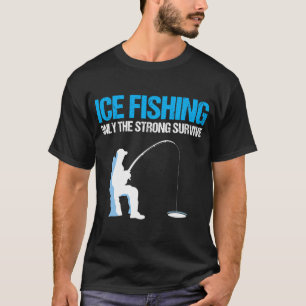 Ich liebe Angeln genauso sehr wie Wein T-Shirt