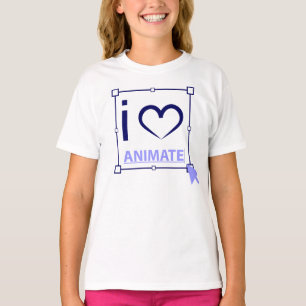 Ich liebe Animate T-Shirt