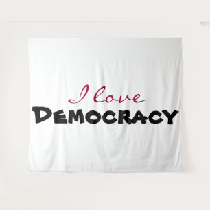 Ich liebe [anpassen] wandteppich