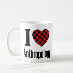 Ich liebe Anthropologie Kaffeetasse