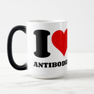ICH LIEBE ANTIKÖRPER VERWANDLUNGSTASSE