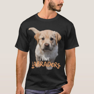 Ich Liebe Arbeit Shirt für Hundeliebhaber.