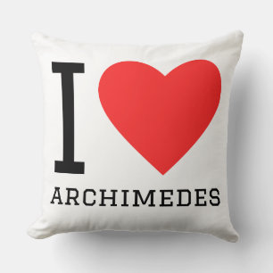 Ich liebe Archimedes Kissen