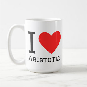 Ich liebe Aristoteles Kaffeetasse