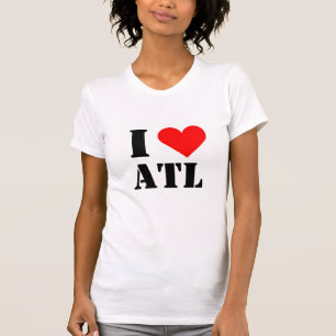 Ich liebe ATL Herz T-Shirt