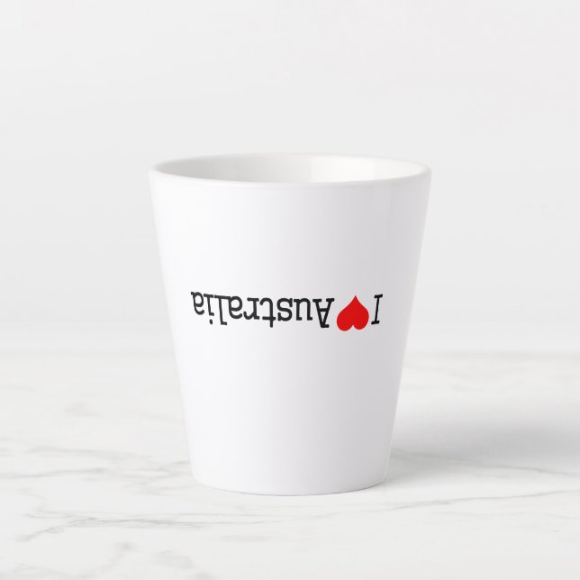 Ich liebe Australien Milchtasse (Vorderseite)