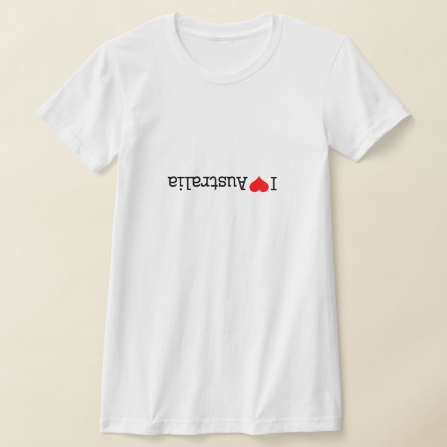 Ich liebe Australien T-Shirt (Ablage )