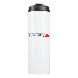 Ich liebe Australien Thermosbecher