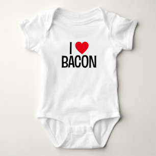 Ich Liebe Bacon. Baby Strampler