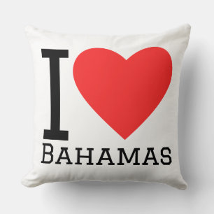 Ich liebe Bahamas  Kissen