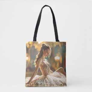 ICH LIEBE BALLETT - BALLETT & TANZ TASCHE