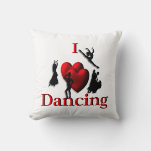 Ich liebe Balletttanz Kissen