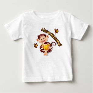 Ich liebe Banane Baby T-shirt