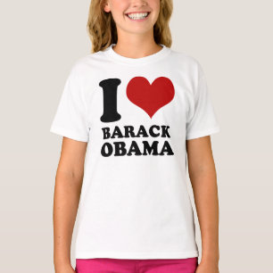Ich Liebe Barack Obama Kinder in Shirt