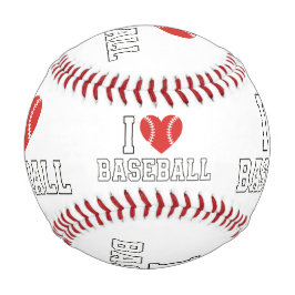 Ich liebe Baseball Design für wahre Sportfans